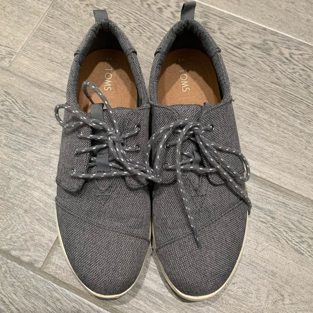 TOMS Del Ray gray sneakers